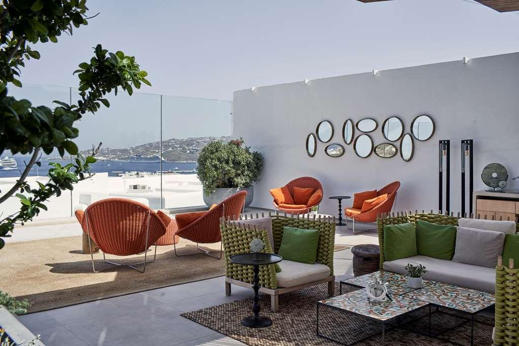 Myconian Naia Hotell Mykonos Town Restaurang bild
