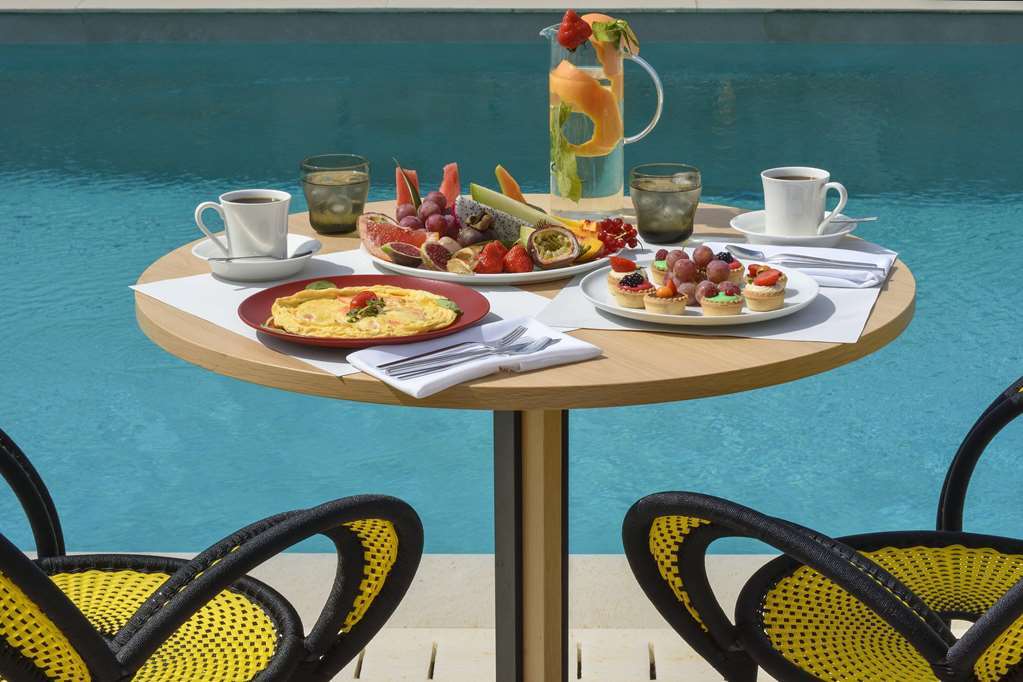 Myconian Naia Hotell Mykonos Town Restaurang bild