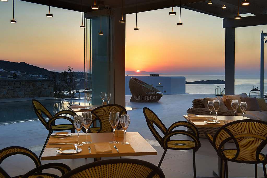 Myconian Naia Hotell Mykonos Town Restaurang bild