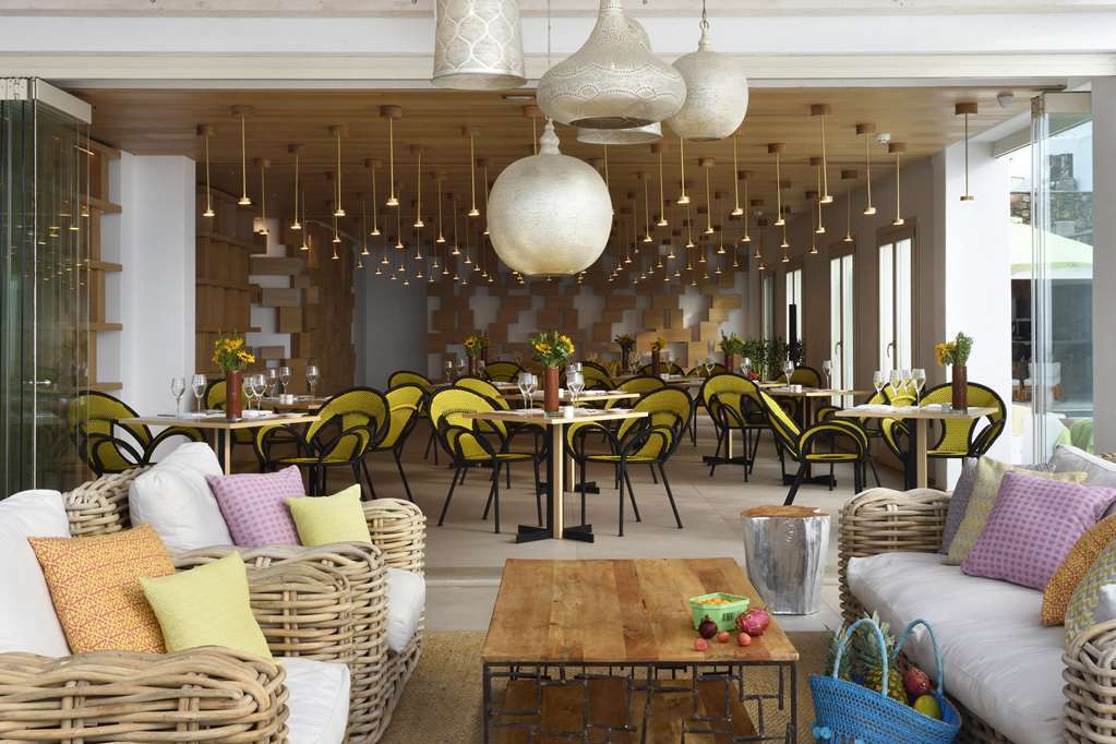 Myconian Naia Hotell Mykonos Town Restaurang bild