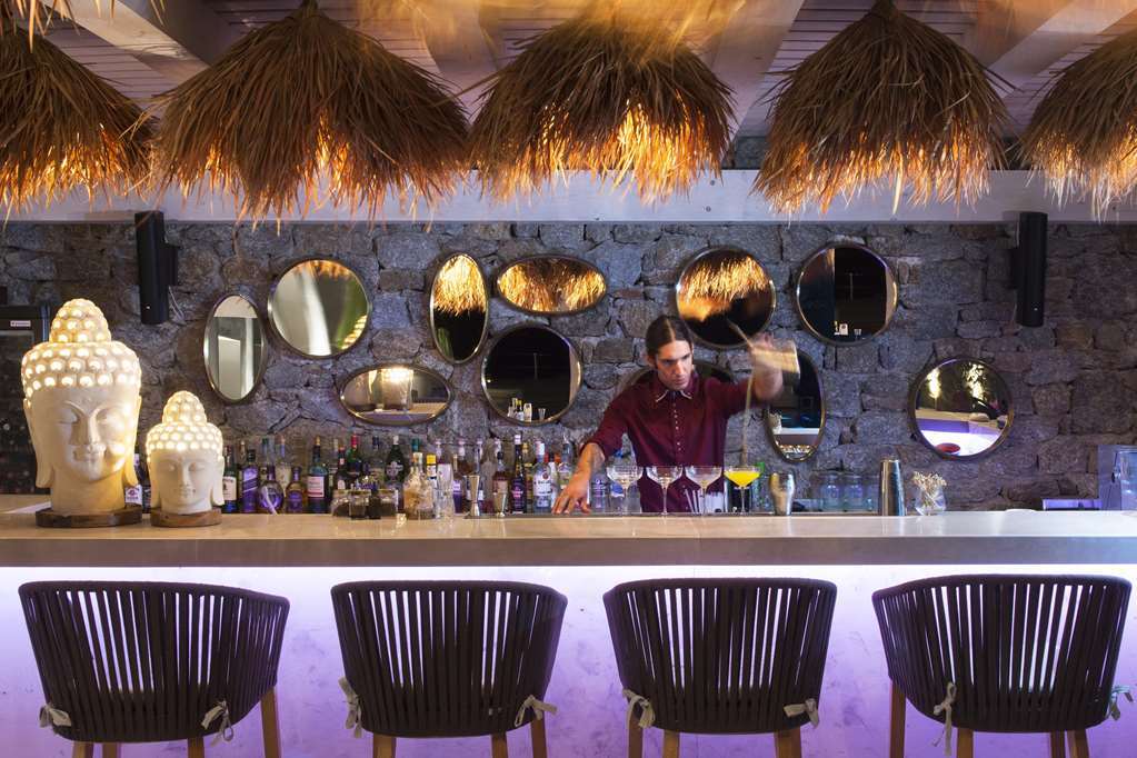 Myconian Naia Hotell Mykonos Town Restaurang bild